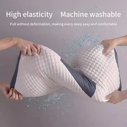 Almohada de cuello para ayudar a dormir y proteger el cuello, almohada ortopédica cervical.