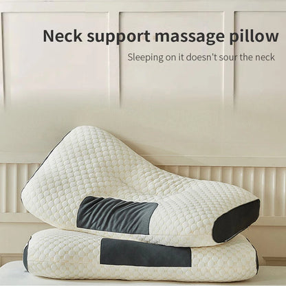 Almohada de cuello para ayudar a dormir y proteger el cuello, almohada ortopédica cervical.