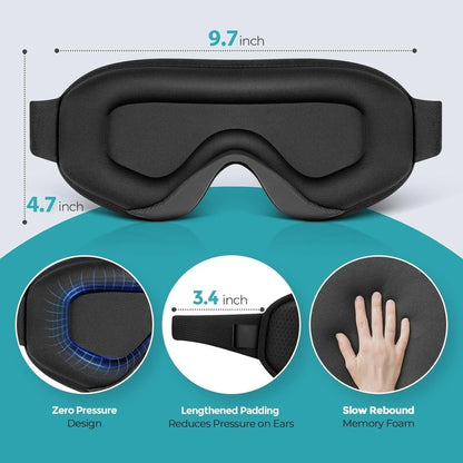 Máscara de Sueño Máscara para Dormir - Máscara de Ojos 3D