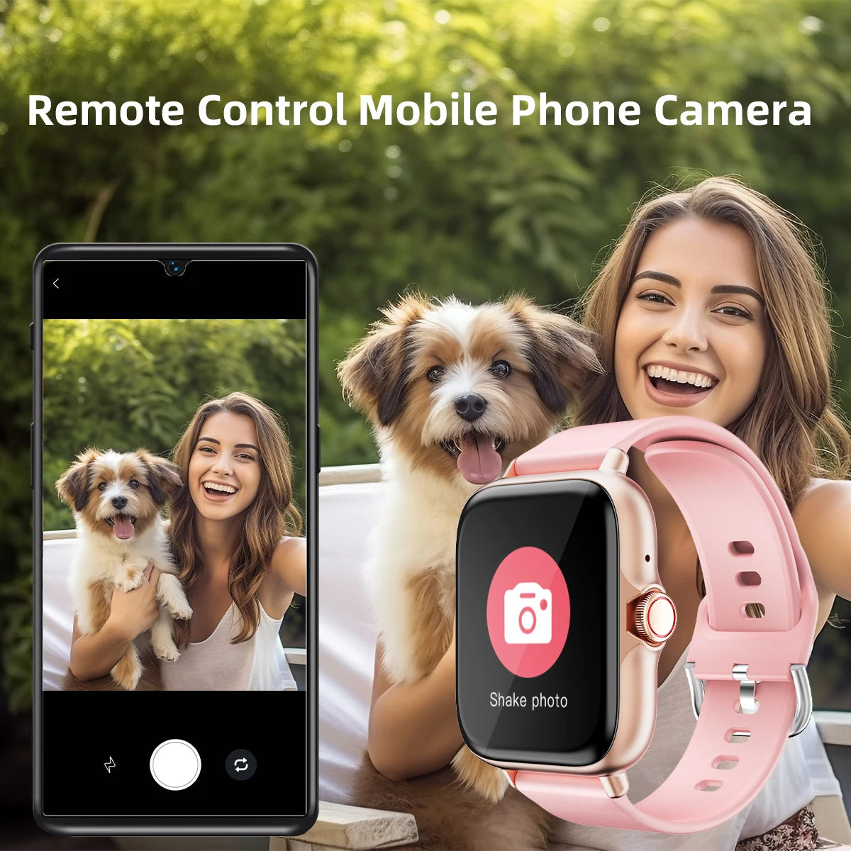 Reloj inteligente impermeable de 1,83'