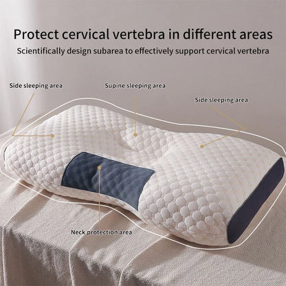 Almohada de cuello para ayudar a dormir y proteger el cuello, almohada ortopédica cervical.